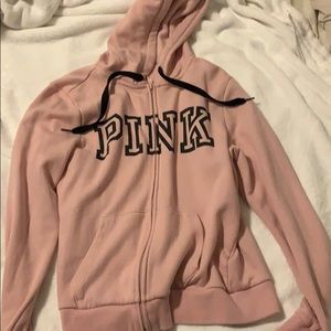Pink hoodie